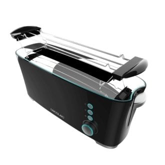 Cecotec 02185 tostadora 7 2 rebanada(s) 1000 W Negro