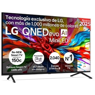 TV LG 65 65QNED92A6A UHD QNED EVO MINILED ALFA8