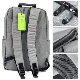 Ewent EW2538 maletines para portátil 40,9 cm (16.1") Mochila Gris