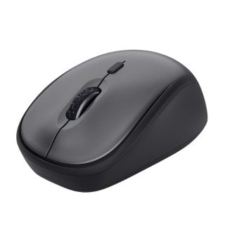 MOUSE TRUST WIRELESS YVI+ ECO NEGRO 1600DPI AJUSTABLE 4 BOTONES
