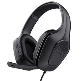 HEADSET TRUST GXT 417 ZIROX NEGRO CABLE 120cm JACK 3.5mm
