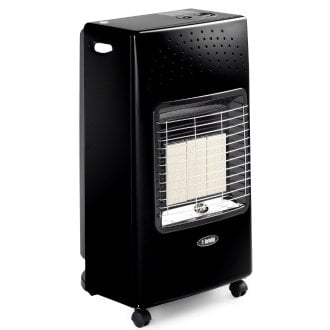 ESTUFA GAS BARTOLINI BATIK IB221ES NERO 4,2KW INFR