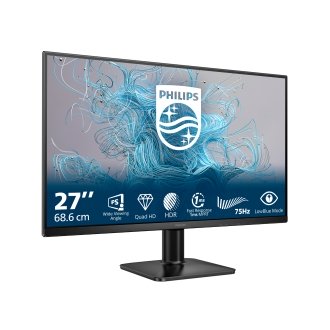 MONITOR 27" DP HDMI PHILIPS 27E2N1500L/00 IPS 2560x1440 75hz 4ms VESA 100x100 2x2W NEGRO
