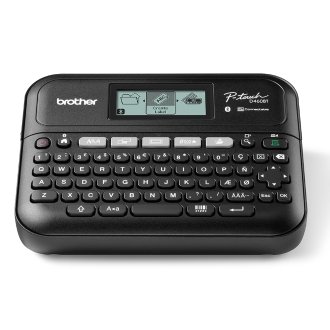 Rotuladora brother pt-d460btvp lcd - 2 lineas - teclado qwerty - corte de cinta manual