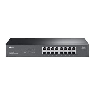 SWITCH NO GESTIONABLE TP-LINK LS1016G 16P 16xLANGb MONTAJE EN RACK