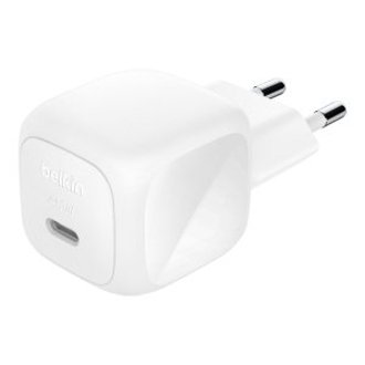 CARGADOR USB BELKIN WCA013KQWH USB-C PD 45W COLOR BLANCO