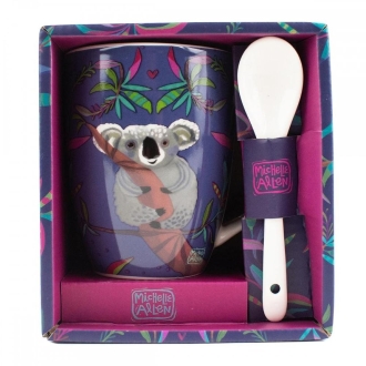Taza con cuchara enesco koala