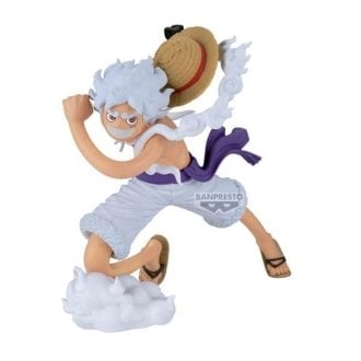 Figura banpresto one piece grandista nero monkey. d. luffy gear 5 ii 22cm
