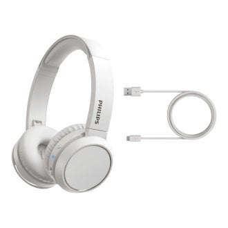 HEADSET BLUETOOTH PHILIPS TAH4205WT/00 BT 5.0 DRIVERS 32mm MICRO INTEGRADO COLOR BLANCO