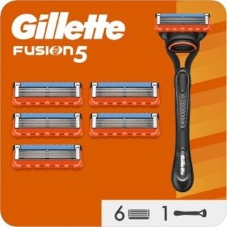 CUCHILLA DE AFEITAR GILLETTE FUSION 5 TECNOLOGIA FLEXBALL BANDA LUBRICANTE 6 RECAMBIOS
