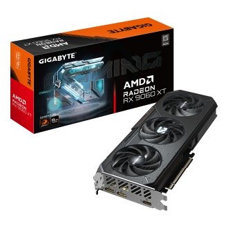 GIGABYTE Radeon RX 9060 XT GAMING 8G Tarjeta Gráfica - 8GB GDDR6, 128bit, PCI-E 5.0, 3130 MHz Frecuencia del núcleo, 2 x DisplayPort, 1 x HDMI, GV-R9060XTGAMING-8GD