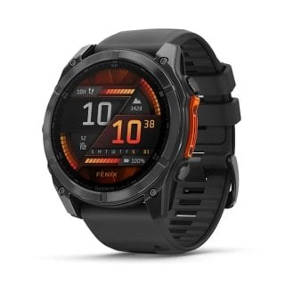 Garmin Fenix 8 3,56 cm (1.4") AMOLED 51 mm Digital 454 x 454 Pixeles Pantalla táctil Gris Wifi GPS (satélite)