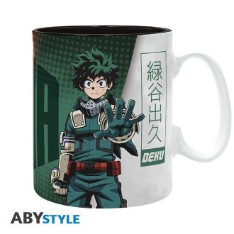 Taza abystyle my hero academia deku y dynamight 460ml