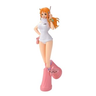 Figura banpresto one piece glitter & glamours egghead nami 23cm