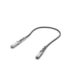 Ubiquiti UACC-DAC-SFP10-0.5M Cable de fibra óptica e InfiniBand 0,5 m SFP+ Negro