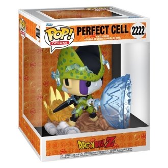 Funko pop deluxe dragon ball z perfect cell (vs. gohan) (build - a - scene)