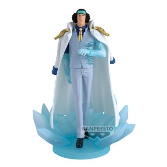 Figura banpresto one piece the shukko logia kuzan special edition