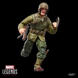 Figura hasbro marvel legends series wolverine (wwii logan)