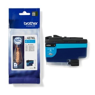 Cartucho tinta brother lc427xlc cian
