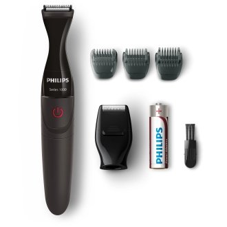 Philips MULTIGROOM Series 1000 MG1100/16 Perfilador de barba potente y preciso