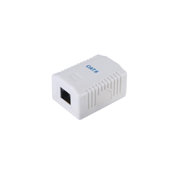 Equip 125460 Surface Mounted Keystone BOX For 12 Keystone Jacks White - Accessories (PER.759907