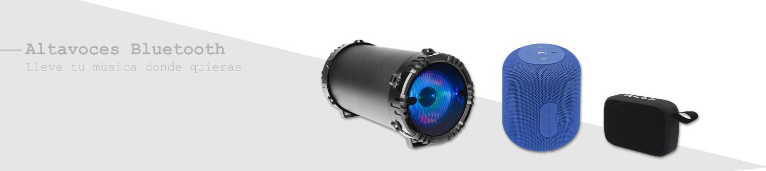 Sección Altavoces Bluetooth