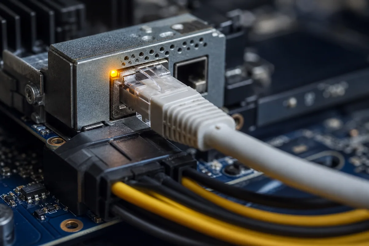 Primer plano técnico de Reparación y mantenimiento de equipos para empresas en Murcia