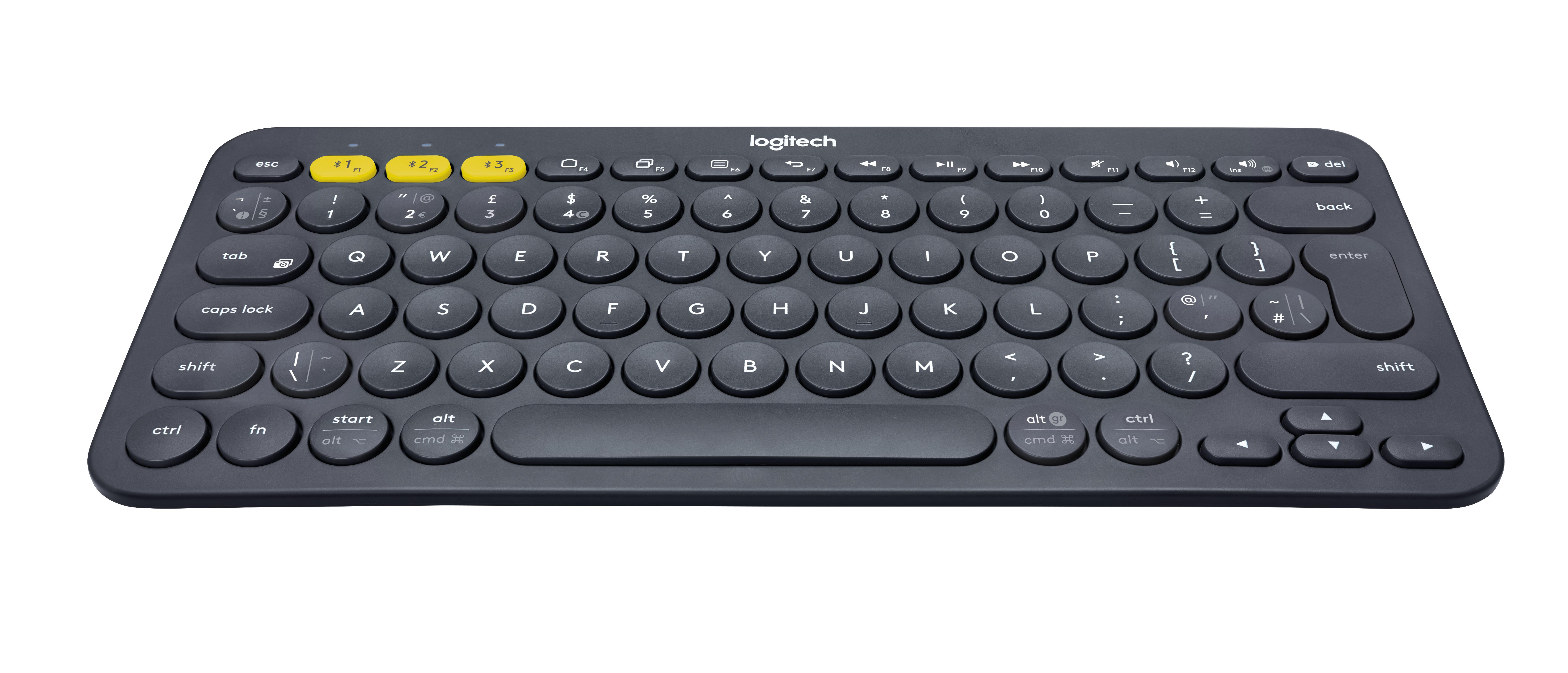 TECLADO LOGITECH K380 BLUETOOTH 3 DISP. GRIS EuropeanPC