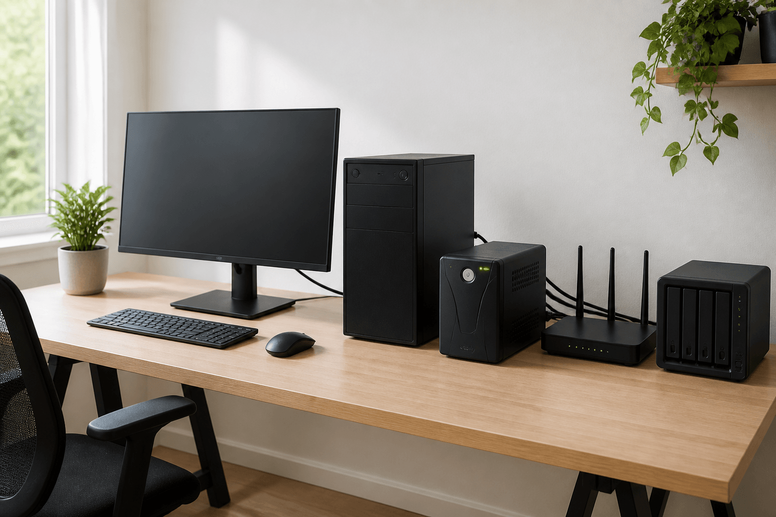 Cómo elegir un SAI para ordenador, router, NAS u oficina