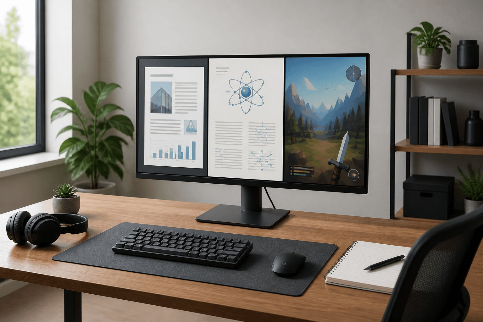 Cómo elegir un monitor para trabajar, estudiar o jugar