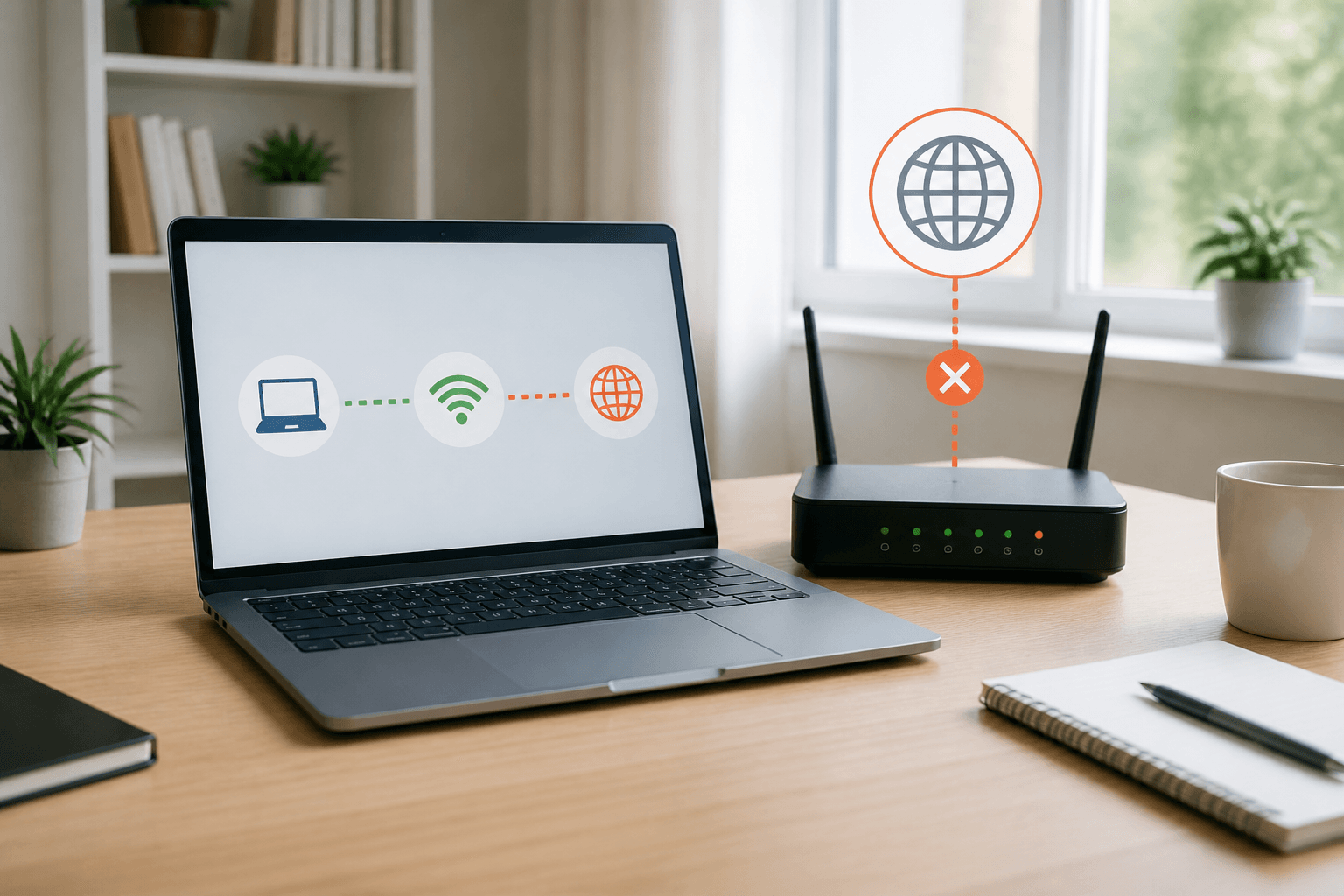 Wi-Fi conectado pero sin Internet: qué significa y qué comprobar