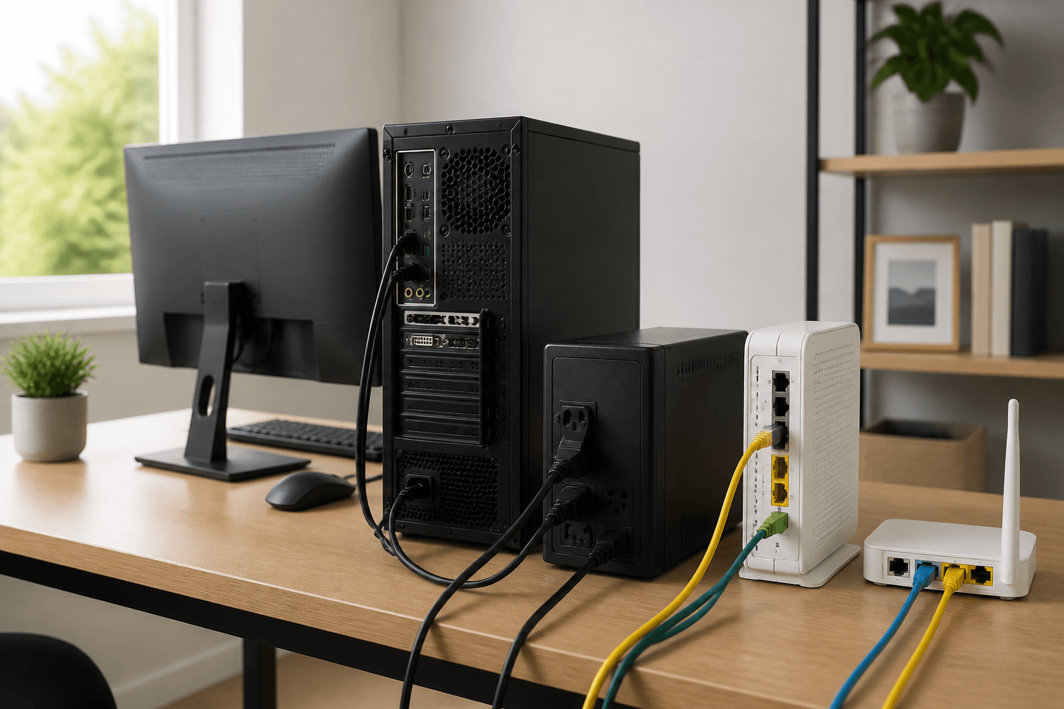 Cómo elegir un SAI para proteger el ordenador y el router